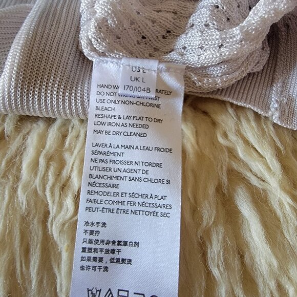 NWT Free People H2o crew pullover- color:found moon - size L - Picture 7 of 8